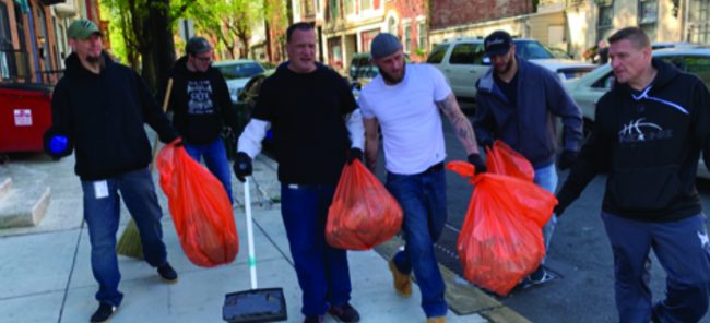 Photos: Volunteers cleaning up trash for the Great American Cleanup in Reading