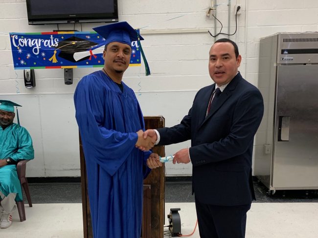 residents achieve diplomas recognizing achievements