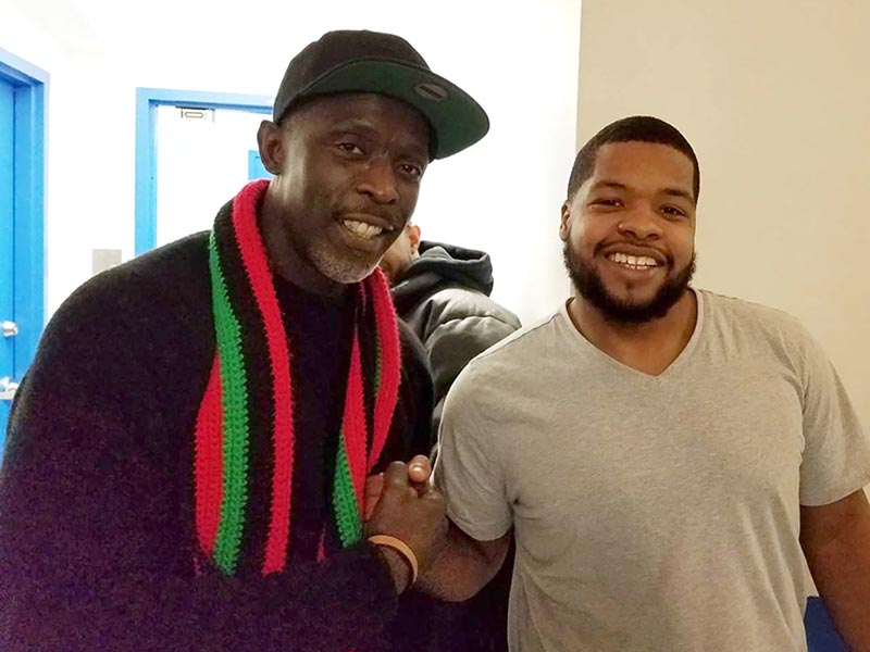 Actor brings message of hope to New Jersey reentry center