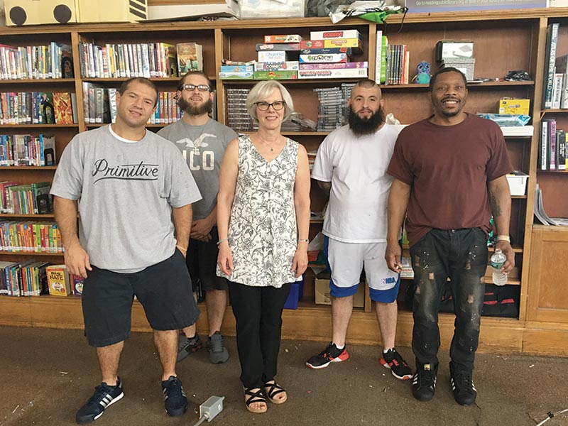 ADAPPT AOD unit helps local library during reconstruction