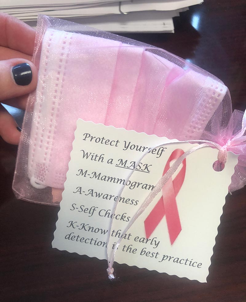 Bo Robinson Center residents recognize Breast Cancer Awareness Month