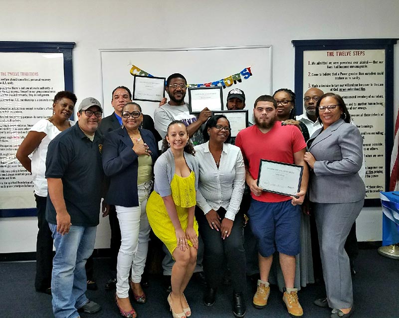 Erie Outpatient hosts graduation ceremony for participants