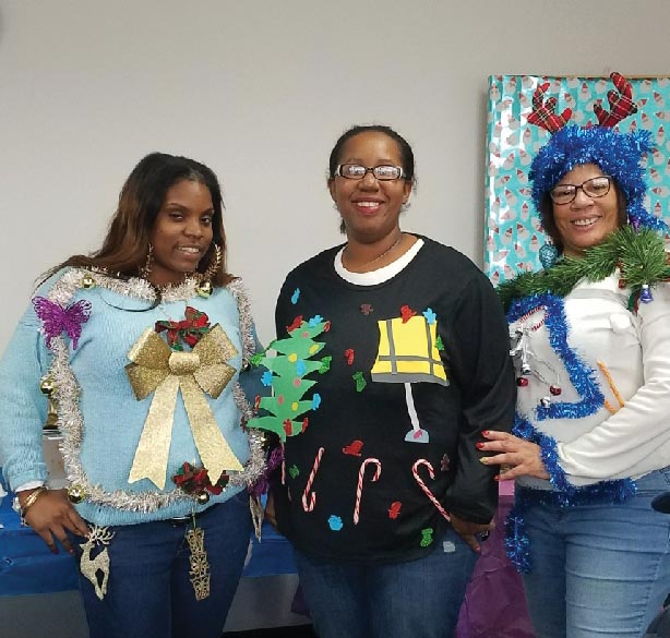 Erie Outpatient in Philadelphia celebrates holidays with pro-social event