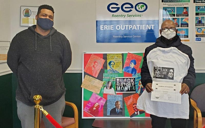 Erie Outpatient Reentry Service Center recognizes Black History Month