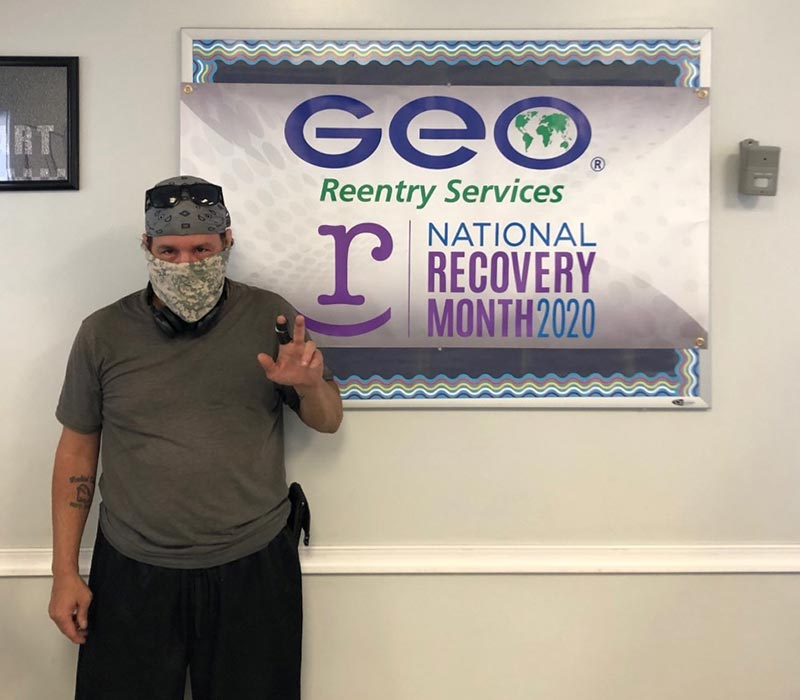 GEO Reentry’s Luzerne County RSC celebrates National Recovery Day