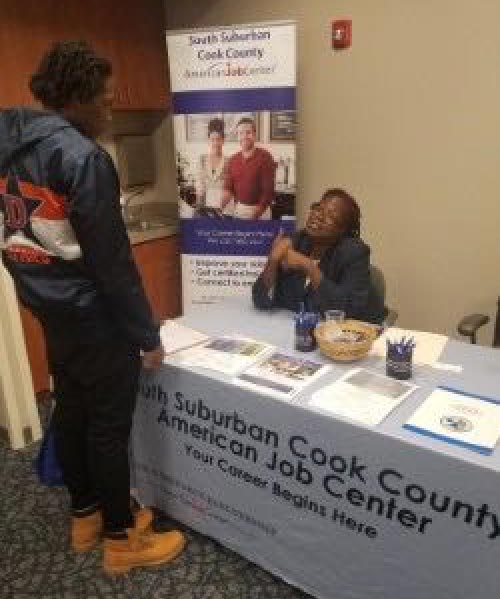 GEO Reentry hosts resource fairs to connect parolees with local service providers in Illinois.